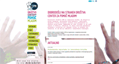 Desktop Screenshot of cpm-drustvo.si